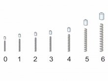 Stonfo Spring Stop 1, 0.30mm, 6pcs