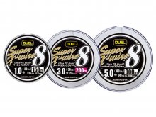 Duel Super X-Wire 8 5CR 300m, 0.21mm, 30lb