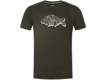 Korda Outline T-Shirt Dark Olive L