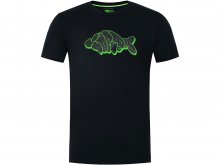 Korda Outline T-Shirt Black XL