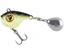 Fox Ultra UV Big Eye Spin 20g Black & Gold