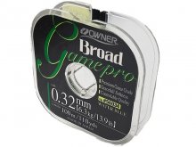 Owner Broad Game Pro Water Blue 100m, 0.42mm