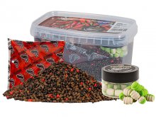 Benzar Mix Winter Pellet Box 400g + Twister 30ml + 150ml Aroma Chili-Sausage