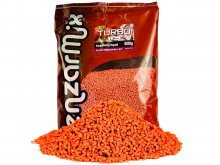 Benzar Mix Fluo Turbo Pellet 800g, 3mm Strawberry/Squid