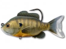 LiveTarget Sunfish Swimbait 90mm, 14g Bronze Bluegill