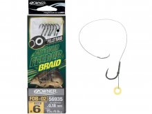 Owner Method Feeder Rig Braid Pellet Band 56935 FDB-02 6, 0.18mm