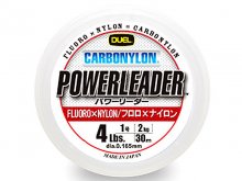Duel Hardcore Powerleader CN Carbonylon Clear 50m, 0.405mm, 11.5kg