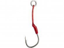 Savage Gear Bloody Assist Hook J 1/0, 4pcs Single