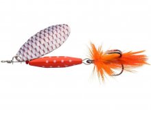 Abu Garcia Reflex Red Spinner 5.7cm, 12g LF Holo Roach