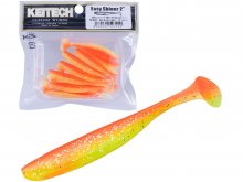 Keitech Scented Soft Plastic Swimbait Lure Easy Shiner 4.5inch Sun Shine Lemon