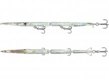 Jack Fin High Tech Needlefish Jointed Stylo 150mm Ghost White