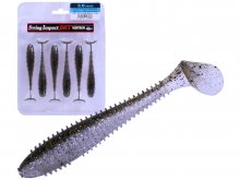 Keitech Scented Soft Swimbait Lure Impact Fat 3.8inch Silver Flash Minnow