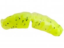 Berkley PowerBait Action Waxies 2cm Chartreuse Shad 14pcs