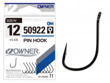 Owner Pin Hook 50922, black-chrome, 18
