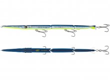 Jack Fin High Tech Needlefish Jointed Stylo 210mm Acid Blue