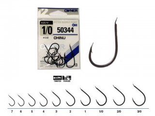 Owner Chinu 50344, Black, 3/0