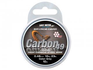 Savage Gear Carbon 49 Stainless Steel Wire 10m, 0.77mm