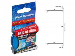 Kali Kunnan Long Fluorocarbon Chinu 6, 0.30mm