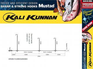 Kali Kunnan Sparid Fluorocarbon Chinu 4, 0.35mm/0.30mm