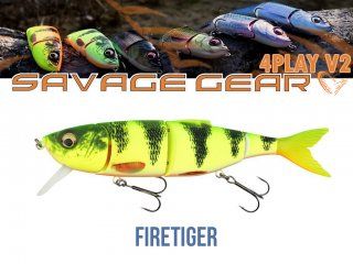Savage Gear 4Play V2 Liplure 16.5cm, 32g, SF05-FireTiger