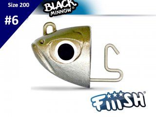 Fiiish Black Minnow Jig Head Shore Kaki 60.0g