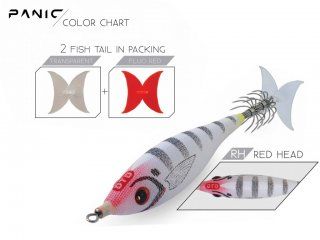 DTD Panic Fish 2.5 Red Head