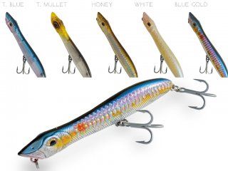 DTD Crazy Prey 140mm Transparent Blue