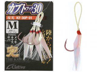 Owner Kabuto Jigging Hook KF30P-01, L