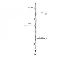 Camor System Paternoster Nylon 7cm