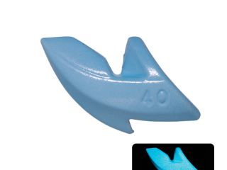 Duel Pata Pata Sinker 30g Blue 2pcs