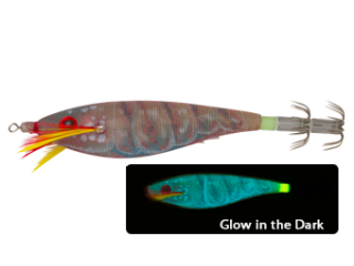 Yo-Zuri Squid Jig Ultra Cloth Wrapped Natural M BLRB