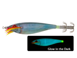 Yo-Zuri Squid Jig Ultra Cloth Wrapped Natural M BLRN