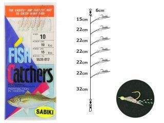 Owner 5535 Sabiki Mackerel Fish Skin 12