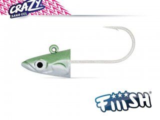 Fiiish Crazy Sand Eel Jig Head 150 Shore 30g, 2pcs
