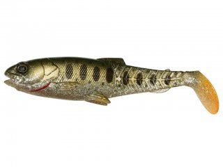 Savage Gear Craft Cannibal Paddletail 8.5cm, 7g Olive Silver Smolt