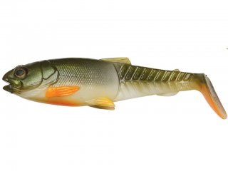 Savage Gear Craft Cannibal Paddletail 8.5cm, 7g Olive Hot Orange