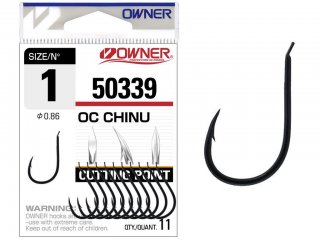 Owner Cut-Chin 50339, Crna, 1/0
