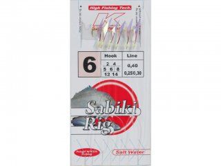 Kali Kunnan Sabiki Rig SQ6022 8, 0.25mm 0.33mm