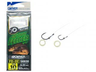 Owner Method Feeder Rig Pellet Band 56930 FD-02, 16