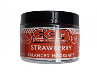 CCB Hookbaits Balanced Strawberry 16mm, 75g