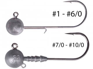 Savage Gear Ball JigHead 8/0, 15g