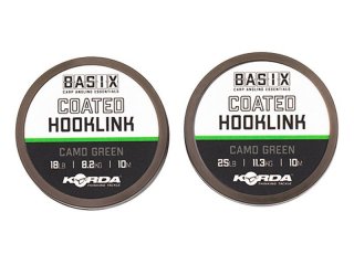 Korda Basix Coated Hooklink 10m, 25lb