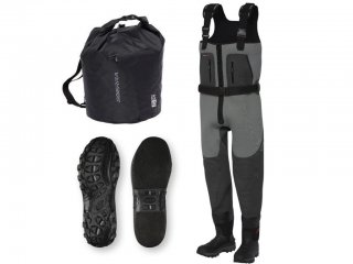 Scierra Yosemite Neo Chest Bootfoot Grey/Dark Grey L 42/43