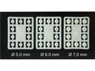 Stonfo Fotoluminoscentne Perle Mekane 7mm