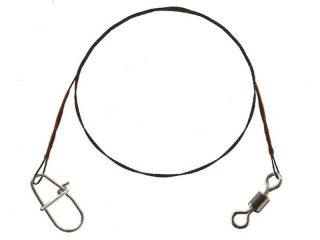 Cormoran 1x7 Wire Leader Brown 70cm, 6kg, 2pcs