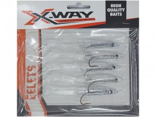 Kali Kunnan X-Way Eelet 90mm, 5pcs Silver Blue