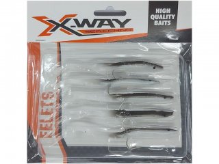 Kali Kunnan X-Way Eelet 90mm, 5pcs Silver Black