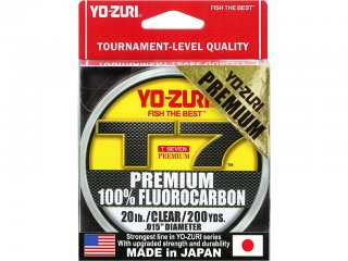 Yo-Zuri T7 Premium 200YDS 20lb, 0.370mm Clear