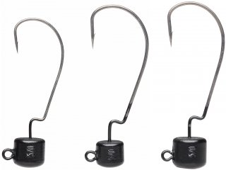 Savage Gear NED EWG JigHead 3/0, 7g, 3pcs Matt Black