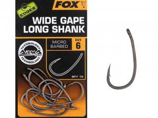 Fox Edges Armapoint Wide Gape Long Shank 5, 10pcs